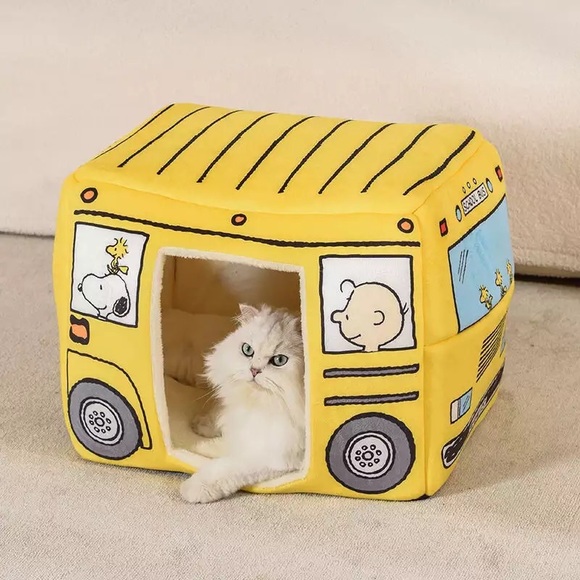 Dog bed snoopy Charlie Brown peanuts cute pet house duo-style - Picture 7 of 9